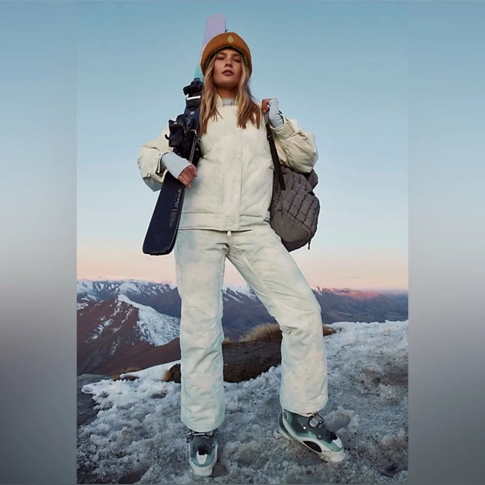 Free People Movement Bunny Slope Printed Ski Pants